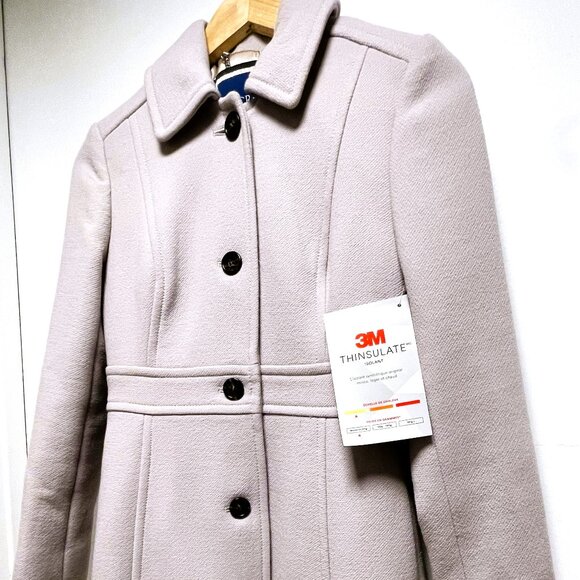 J.Crew Classic Lady Day Coat in Italian Double-Cloth Wool w/ Thinsulate® NWT OP - Picture 4 of 16
